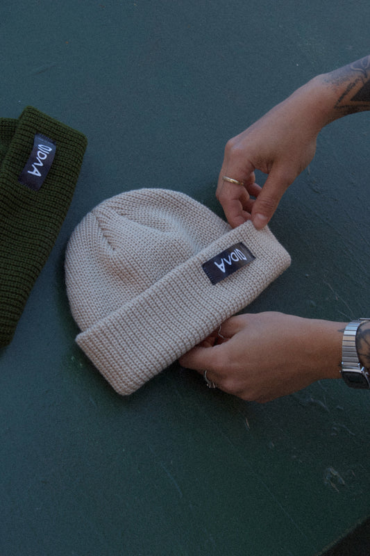 avoid beige beanie